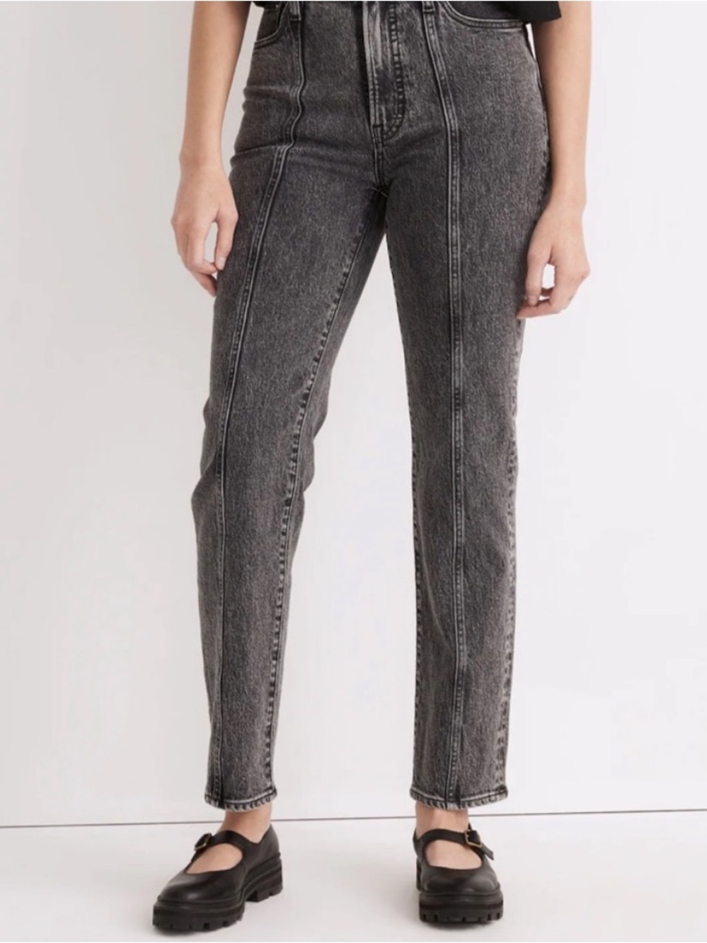 (Madewell) Perfect Vintage Straight Jean- Meaford Wash: Seamed Edition Size 27